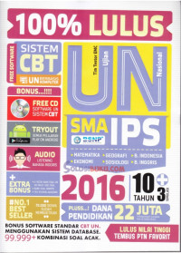 100% Lulus Ujian Nasional SMA IPS 2016