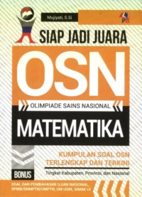 Siap Jadi Juara Olimpiade Sains Nasional Matematika