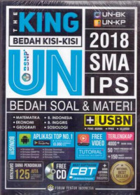 Image of The King Bedah Tuntas Kisi-Kisi UN 2018 SMA IPS