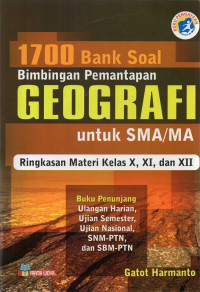Image of 1700 Bank Soal Bimbingan Pemantapan Geografi untuk SMA/MA