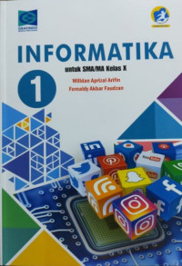 Image of Informatika 1 untuk SMA/MA Kelas X
