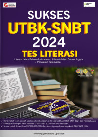 Sukses UTBK-SNBT 2024 Tes Literasi